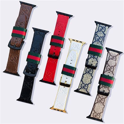 apple watch series 7 45mm gucci band|gucci iwatch band.